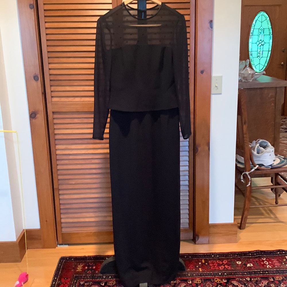 Jones New York, pre worn ,long gown, lined